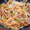 行列の定食屋さんの🍚とろとろもやし野菜炒め酢豚🤩の工程4