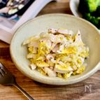 簡単！つくおきにもオススメ『サラダチキンと白菜のサラダ』