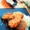「サクッほろ♪」カボチャコロッケ。チーズのコクたっぷり