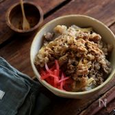 つゆだく牛丼。