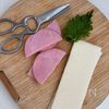 パリパリとろ〜り『ハムチーズ春巻き』の工程1