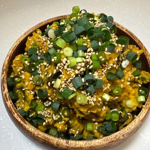楽ラク手抜キッチン🐶🐾の作ってみた!投稿(茹でない！蒸さない！カボチャの塩昆布マヨサラダ)