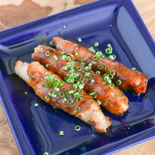 白いごはんと相性ばっちり！ナスの豚肉巻き