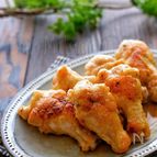 【らくレピ】揚げずに簡単！カリッと手羽元の甘辛さっぱりだれ