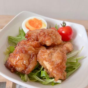 あーちゃん·͜· ♡の作ってみた!投稿(【鶏むね肉のレモンペッパー醤油だれ】夏に食べたい甘辛レモン☆)