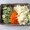 【キャベツの甘酢和え】すぐ食べられる腸活副菜の工程1
