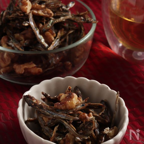 カリカリ！子どもも大好きなクルミ入り田作り。