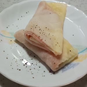 ひろりぃの作ってみた!投稿(あの味を再現!!『ハムチーズブリト』)