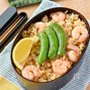 エビぷりぷり！ガーリックシュリンプ風簡単炒飯