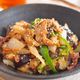 ごはんが進む！豚こまと茄子の胡麻みそ炒め