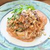 5分で絶品！とろ～ん絡む♡ラー油豆乳そうめん