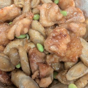 ちゃんこ犬の作ってみた!投稿(カリカリ♡甘辛鶏ごぼう【#作り置き#揚げない#コンビニ風】)
