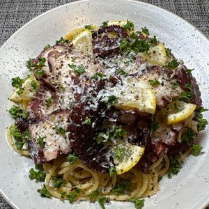 楽ラク手抜キッチン🐶🐾の作ってみた!投稿(【たことレモンの冷製パスタ】だしうま！さっぱり美味しい)