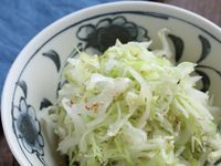 新生姜とグリーンボールのサラダ