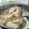 鶏とさつまいもの濃厚チーズクリームの工程4