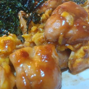 mmm10の作ってみた!投稿(子供が爆食いする!激うま♡︎焼き鳥たま丼)