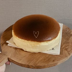 521527の作ってみた!投稿(ぷるぷる♪水切りヨーグルトでスフレヨーグルトケーキ)