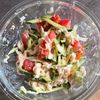 ぽりぽり食感♡【切り干し大根と夏野菜の麹レモンサラダ】の工程3