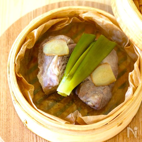 塩麹蒸し豚