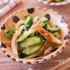 【きゅうりとちくわの旨だれ和え】あと１品に♪味付け簡単！