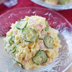 食材３つ！レンジで簡単【スイートポテトサラダ】
