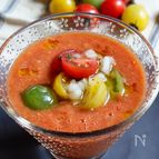 【ガスパチョ】火を使わないスペインの冷たいスープ