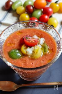 【ガスパチョ】火を使わないスペインの冷たいスープ