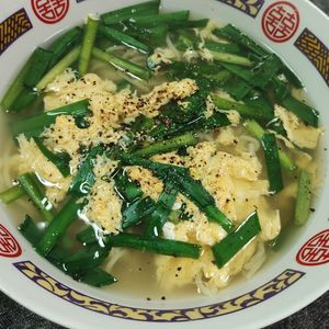 M＊Pの作ってみた!投稿(にら玉ラーメン)
