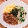 ミルクの作ってみた!投稿(ガツンと大満足♩生姜そぼろ３色丼)