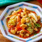 【節約がっつり】鶏むねキャベツの麻婆風とろ旨炒め☆ご飯に最高