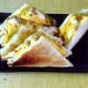 チョロリスの作ってみた!投稿(レンジで簡単!厚焼き納豆オムレツサンド)