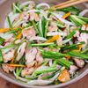行列の大衆食堂の🍚鶏肉のピリ辛濃厚甘みそスタミナ炒め🤩の工程4