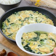 *胃に優しい*お麩とほうれん草の卵とじ《調味料2つで簡単♪》