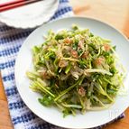 早い安いうまい！もやしと豆苗の梅肉和え