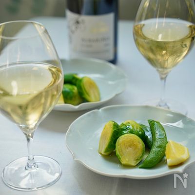 春野菜の昆布締め