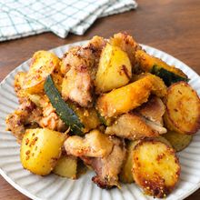 【根菜と鶏肉の焼きマリネ】秋野菜を味わう