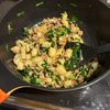 1169387の作ってみた!投稿(長芋とひき肉のスタミナオイぽん炒め)