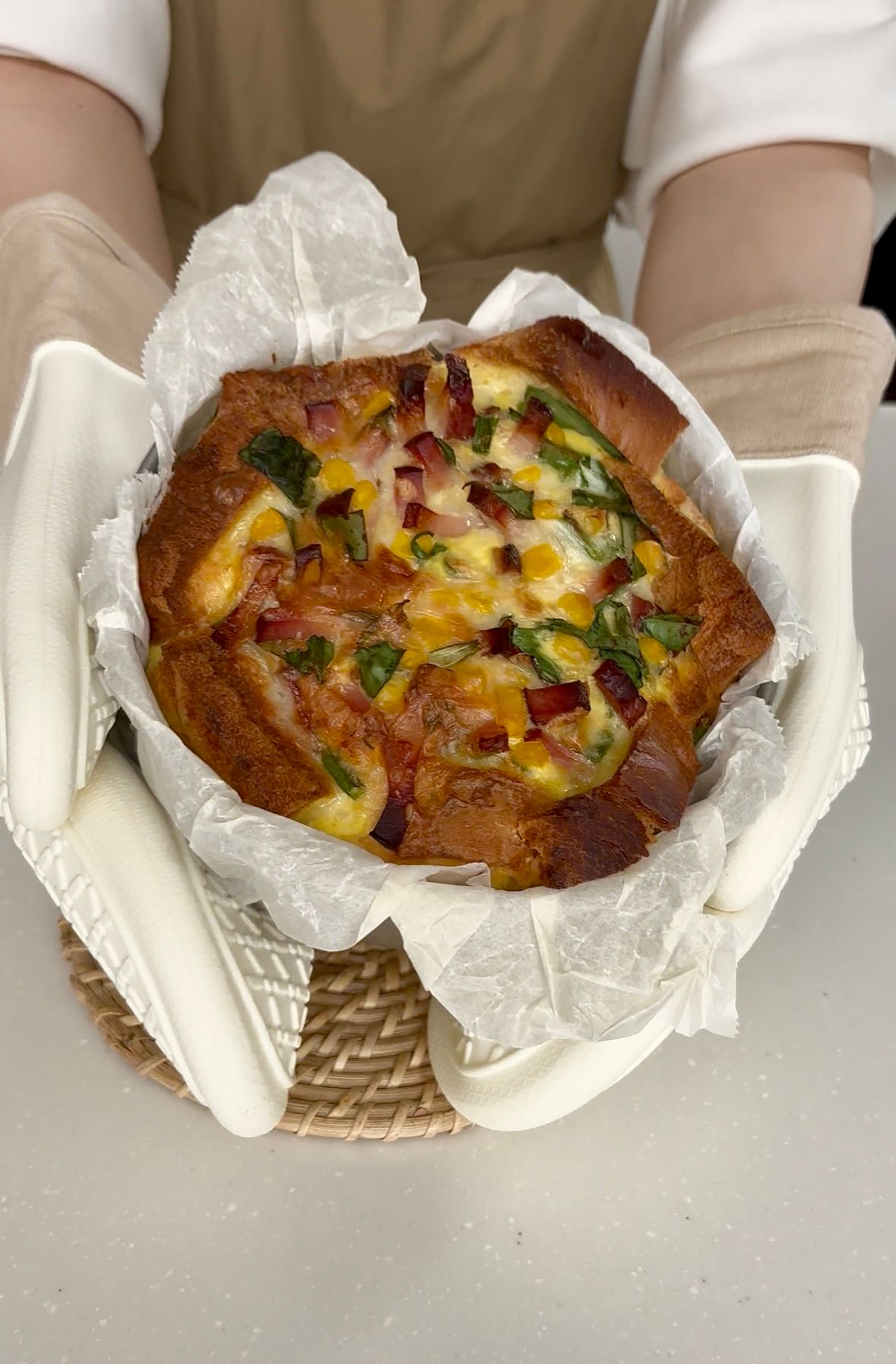 パンで簡単・栄養満点！】パンdeキッシュ | レシピサイトNadia