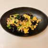 りんの作ってみた!投稿(小松菜とふんわり卵の炒め物)