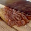 梅こんぶモッツァレラの工程1