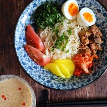 《おすすめ人気レシピ》5分で完成！ごま香る冷やし豆乳そうめん