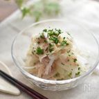 新玉ねぎとツナのサラダ