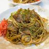 るるる♪の作ってみた!投稿(自家製ソースで食べる「太麺焼きそば」)