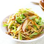 ごはんが進む！【ごぼうとピーマンと椎茸のオイスターきんぴら】