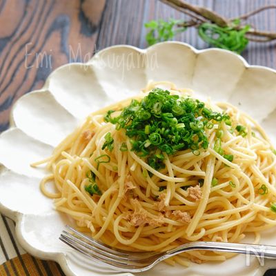 和えるだけ!ツナレモンバターパスタ