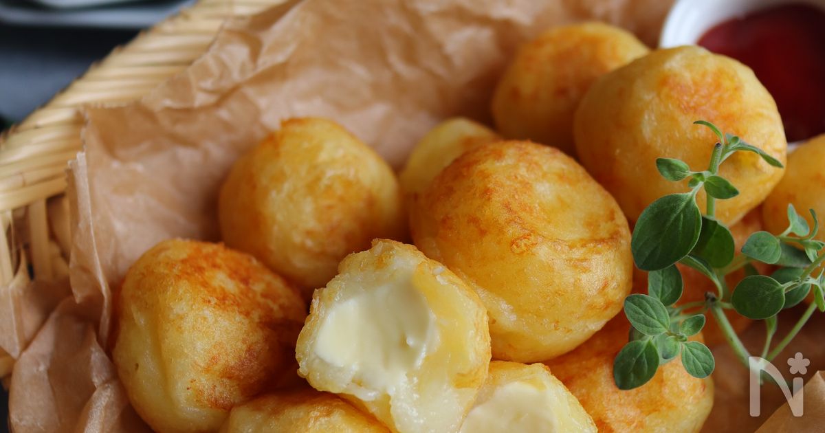 ポテトチーズボール〜バーベキューソース〜