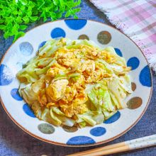 焼肉のたれで☆キャベツと卵の炒め物☆
