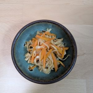 ゆいの作ってみた!投稿(我が家の大定番【切り干し大根と人参のおふくろ煮】)