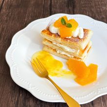 オーブン不要!さっぱりオレンジのミルフィーユ*