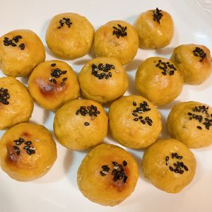 かよの作ってみた!投稿(トースターで簡単!ひとくちスイートポテト)